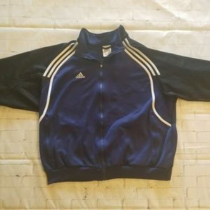 ADIDAS navy zip up